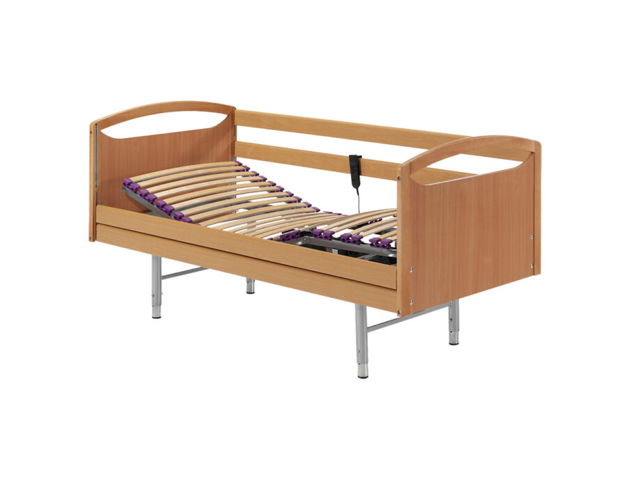 Cama Geriátrica HEALTHY WOOD patas regulables