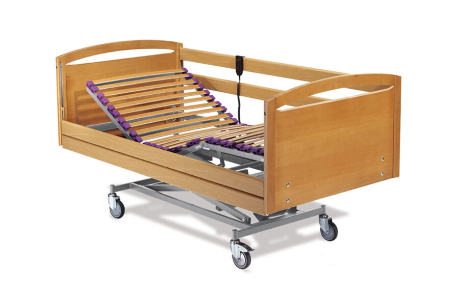 Cama Geriátrica HEALTHY WOOD carro